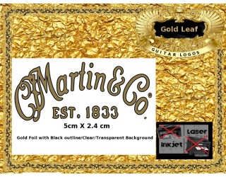 Martin & Co. Guitar Decal 140g